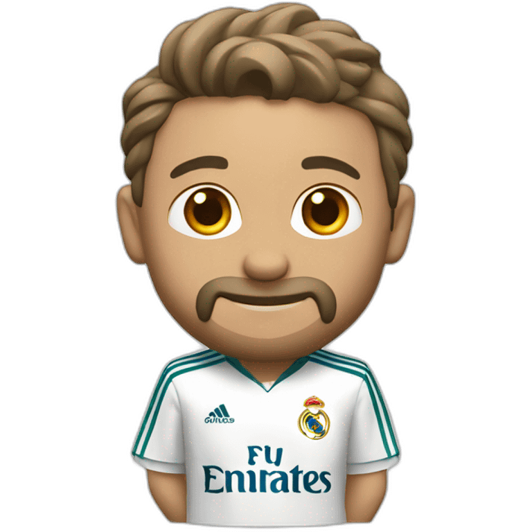 personagem com camisa do real madrid emoji