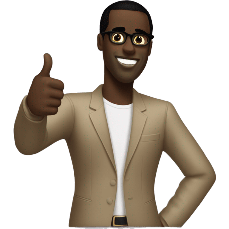 Sean combs thumbs up emoji