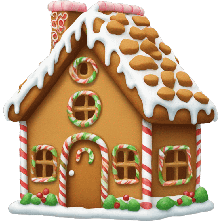 Gingerbread House emoji