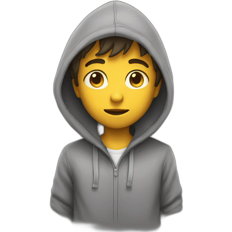 Hoodie boy emoji