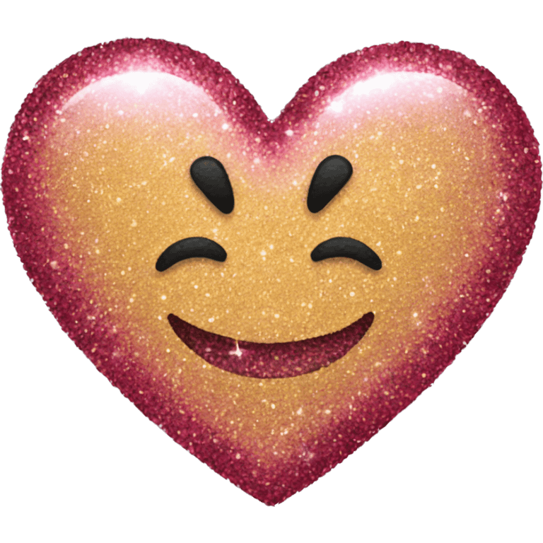 glitter heart emoji