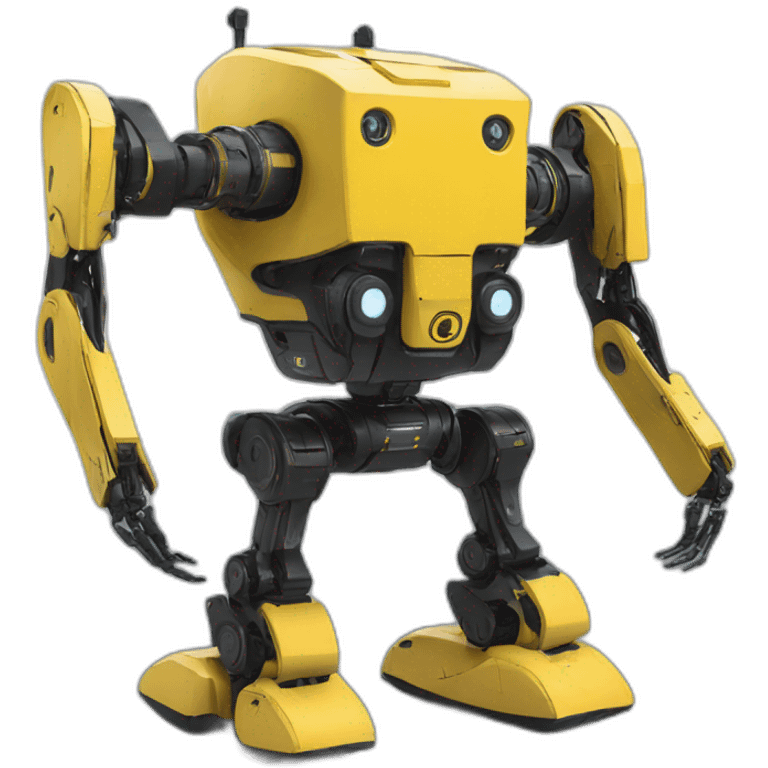 robot boston dynamics yellow emoji