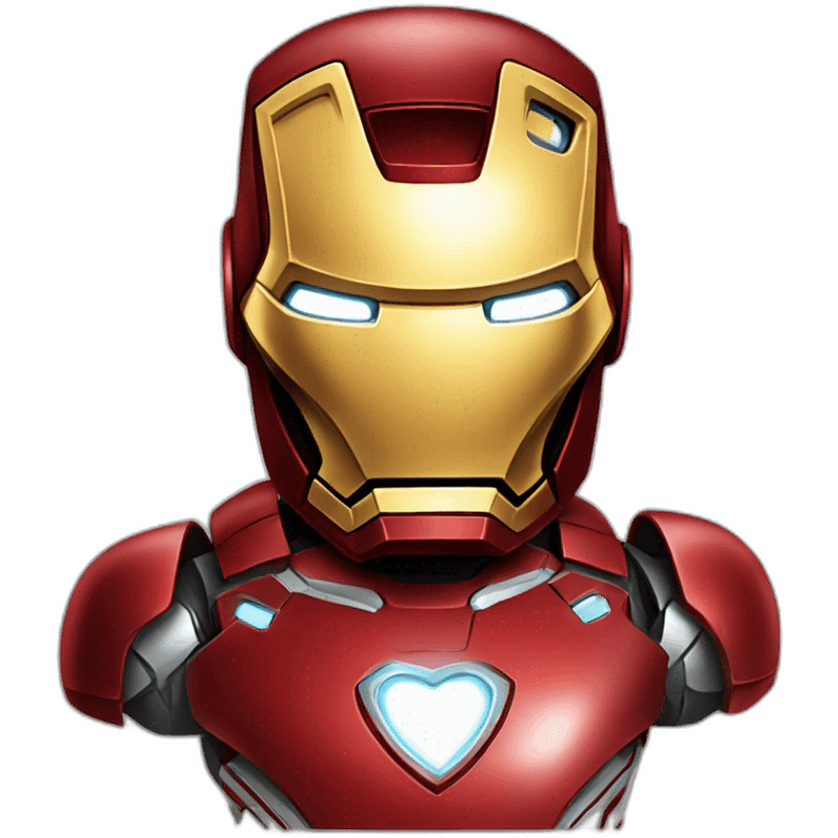 Iron man heart emoji