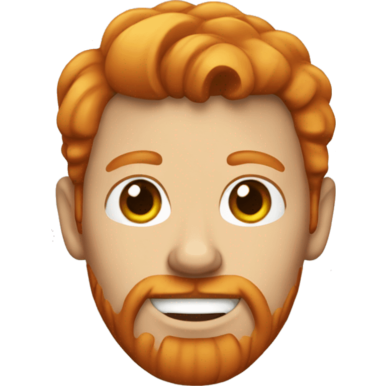 Ginger Jewish Chinese man emoji