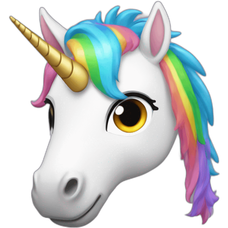 rainbow unicorn emoji