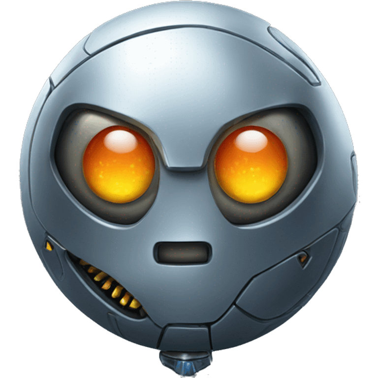 Robot ball emoji