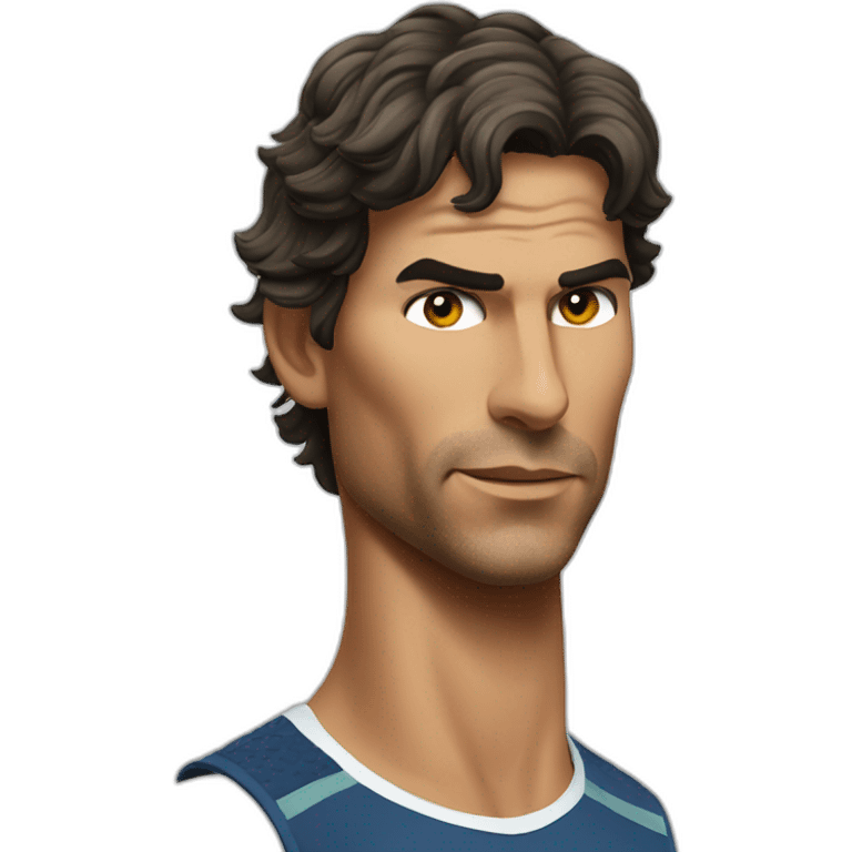 Rafa Nadal calvo emoji