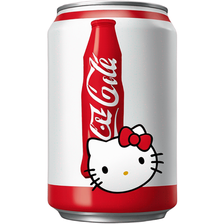 Coca cola hello kitty emoji