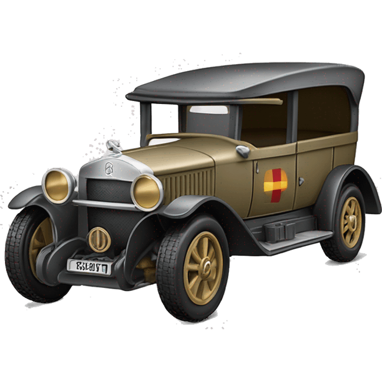  1931 hot wheels WW1 Mercedes German General’s Staff Car emoji