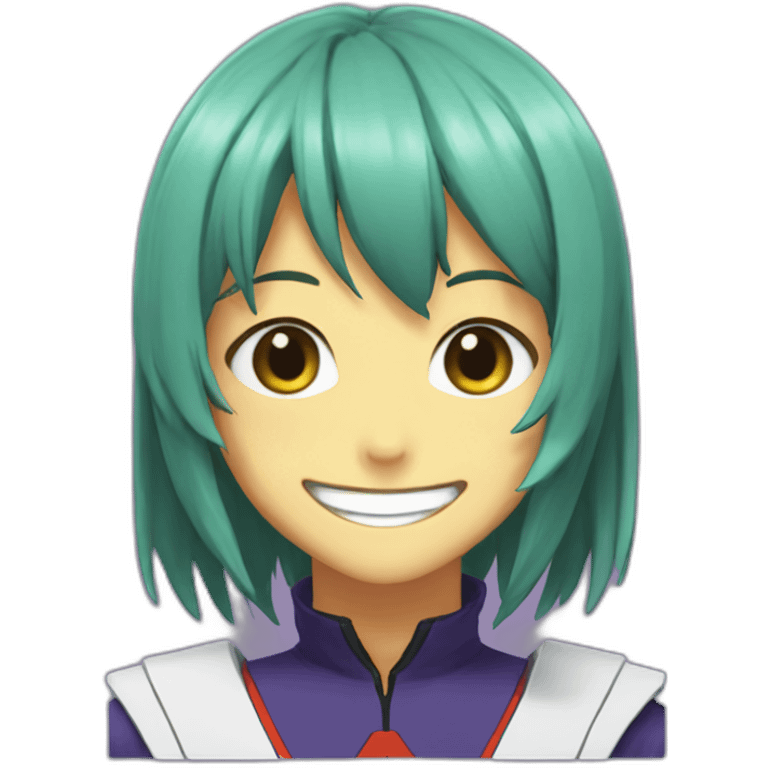 Mari evangelion smile emoji