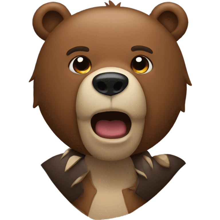 har har har bear emoji