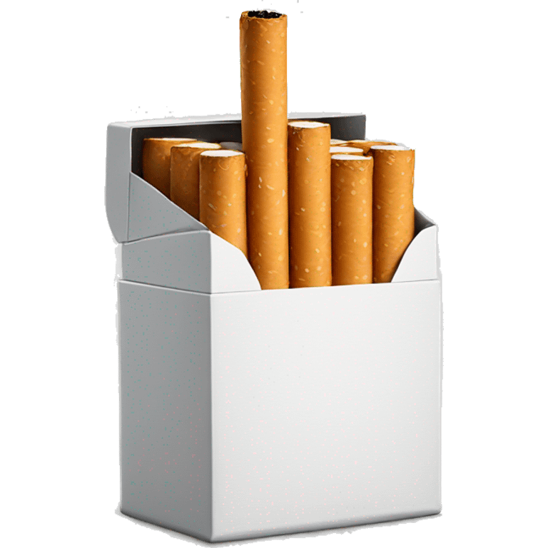 photorealistic pack of cigarettes emoji