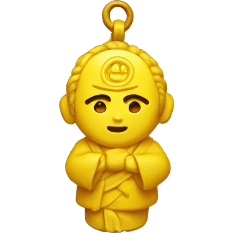 korean yellow amulet emoji