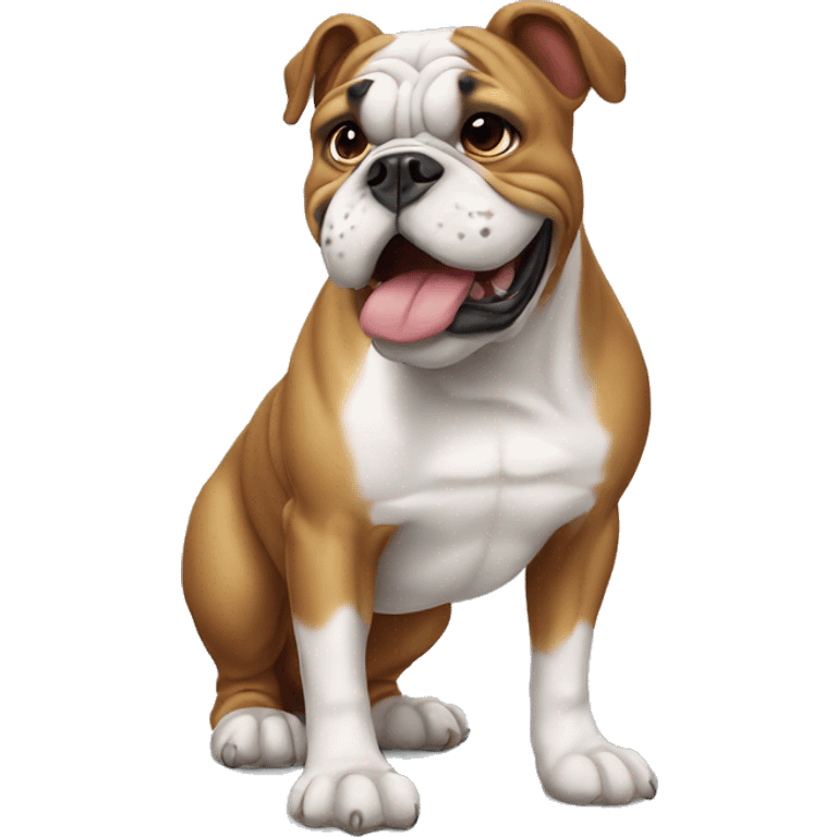 bulldog emoji