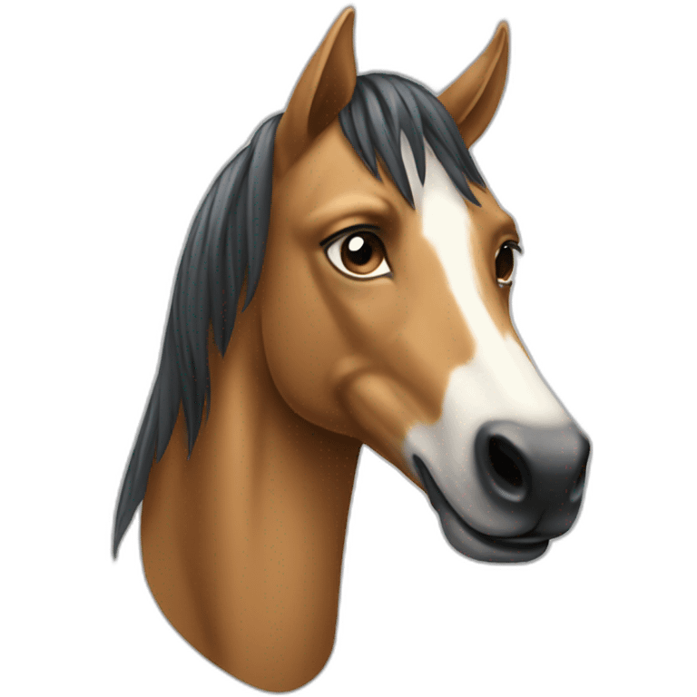 cheval chien emoji