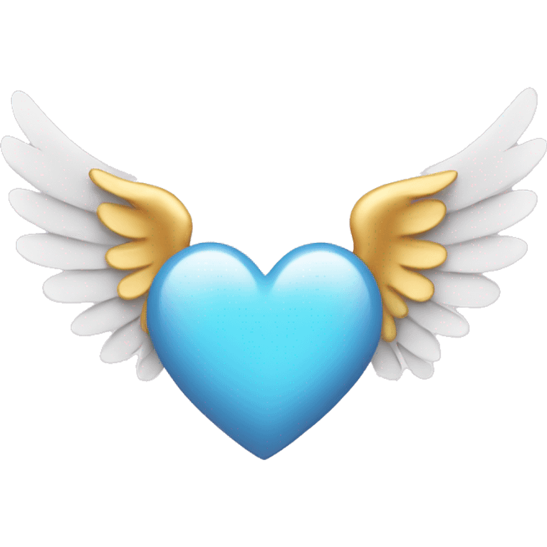 heart with angel wings emoji