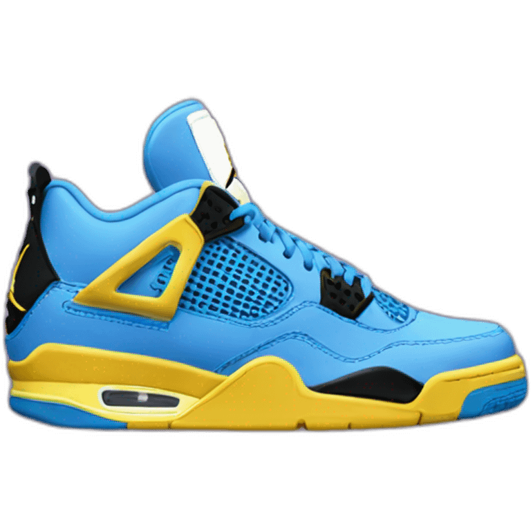 Jordan 4 thunder emoji