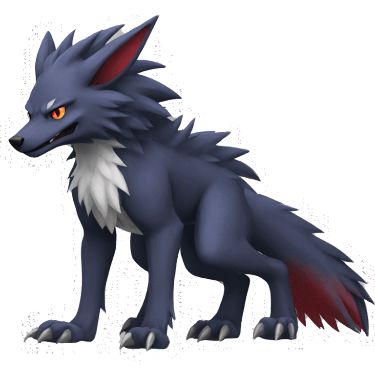 Nargacuga-Sergal-Zoroark full body emoji