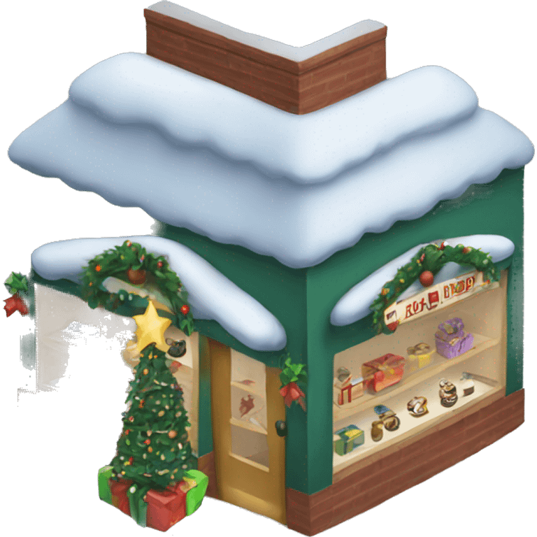 christmas gift store emoji