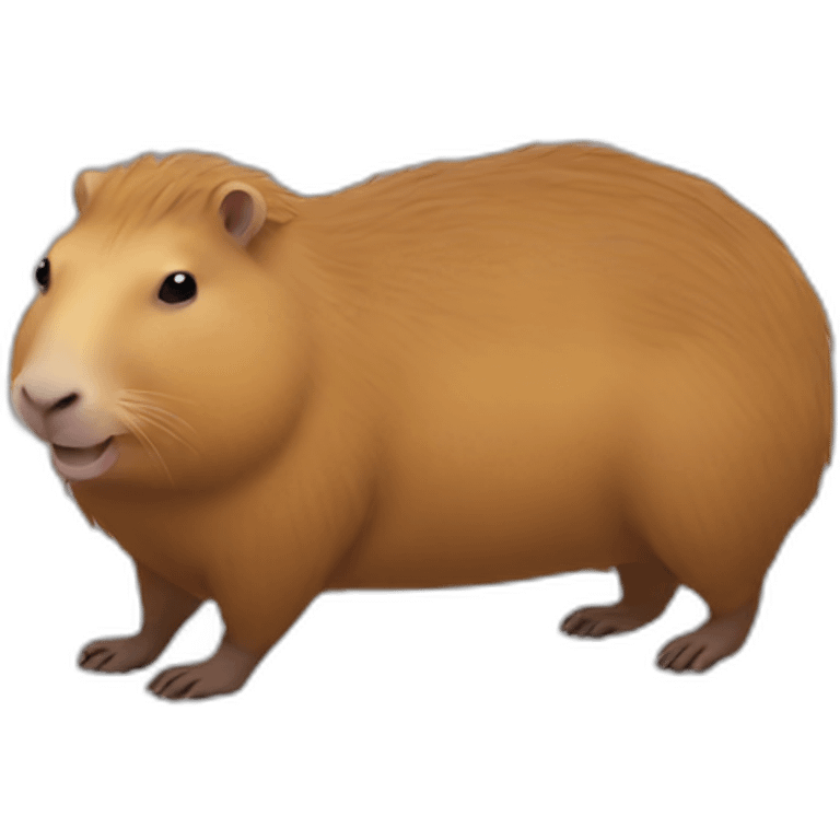 clown capybara emoji