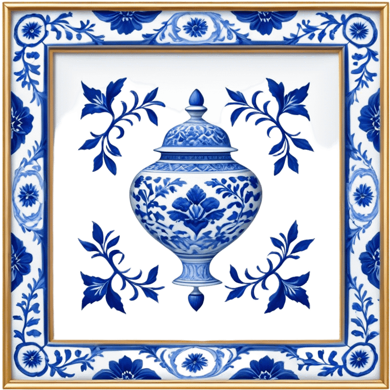 Cinematic Realistic image of exquisite blue and white porcelain, rendered with delicate, intricate patterns and fine textures, showcased against a classic Chinese backdrop with soft, refined lighting emoji