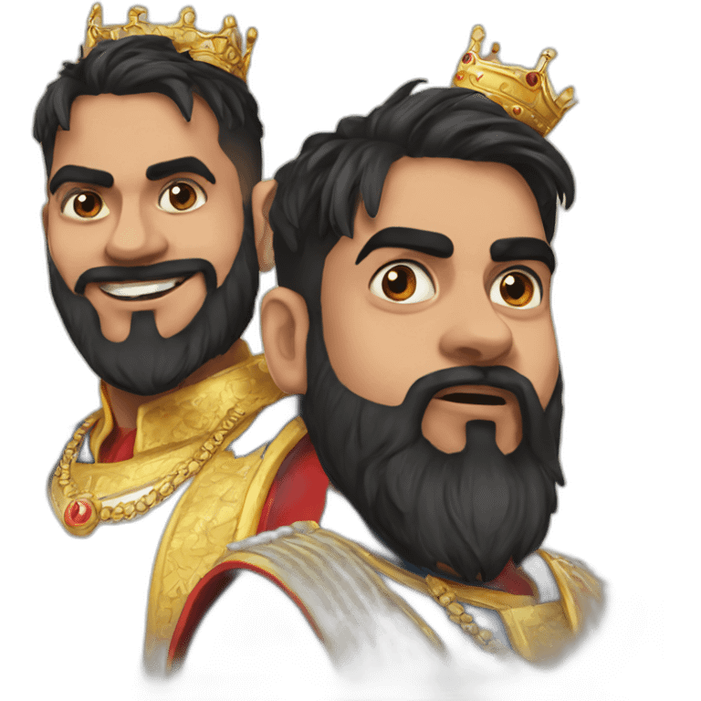 King Kohli emoji