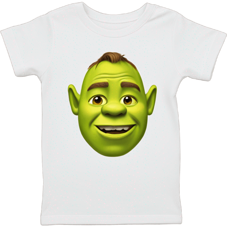 Shrek in a baby tee emoji