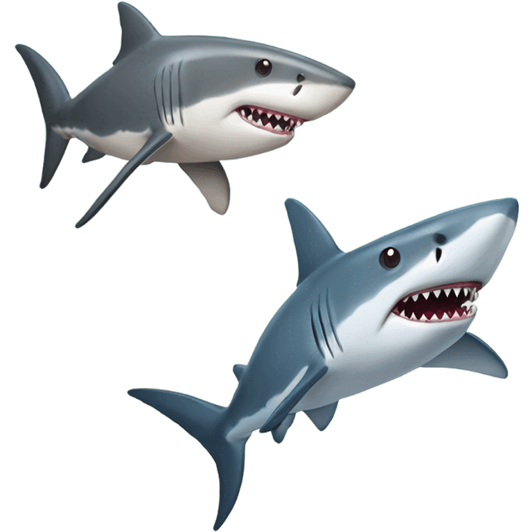 shark with topha emoji