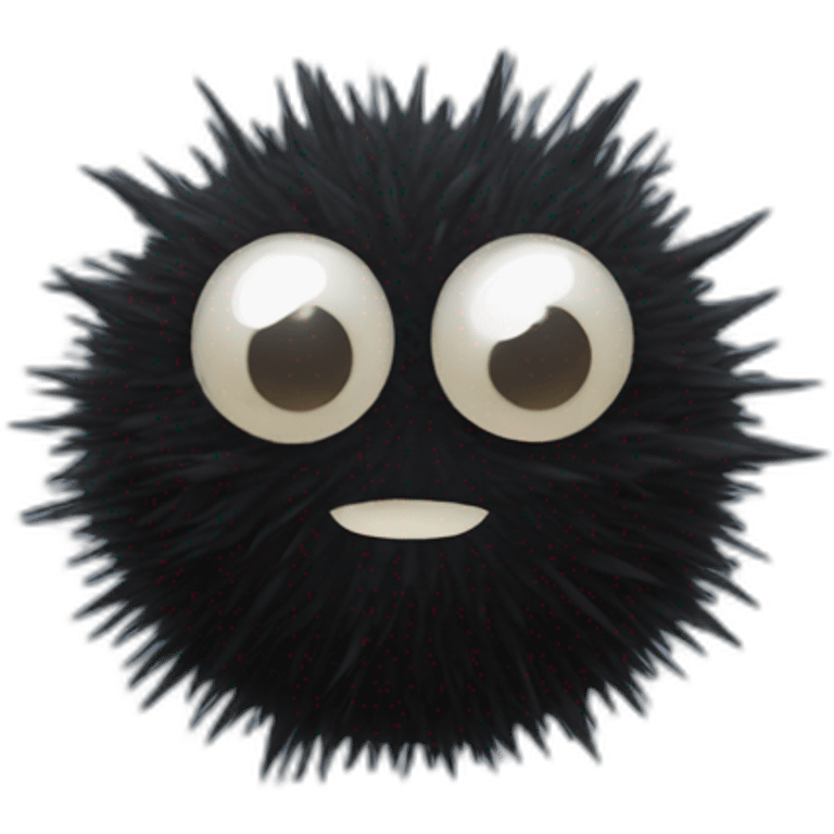 Soot Sprite (Totoro) (iOS style) emoji