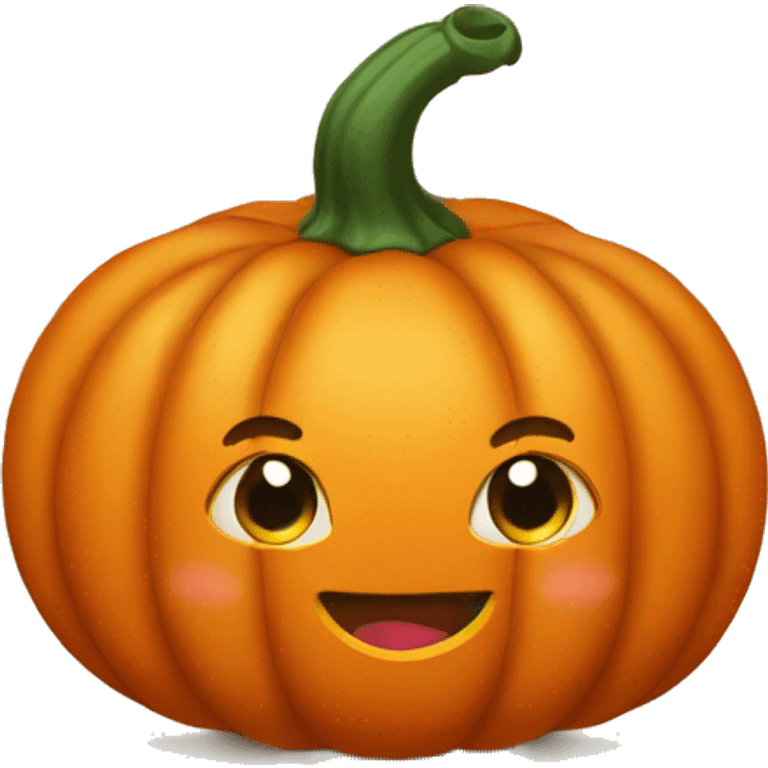 pumpkin gift box emoji