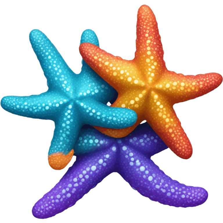 Twin sister starfish emoji