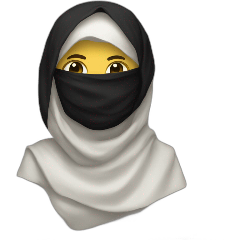 Black flag with shahada emoji