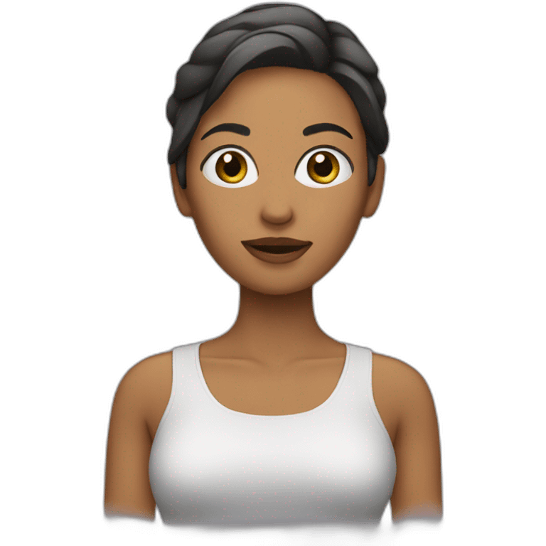 woman, shopping emoji