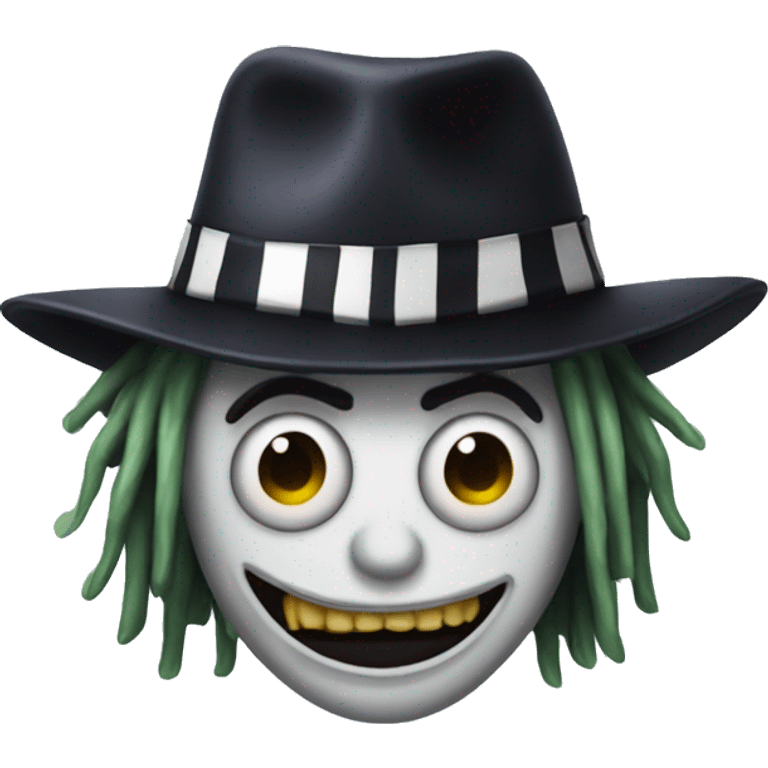 beetlejuice mit Hut  emoji