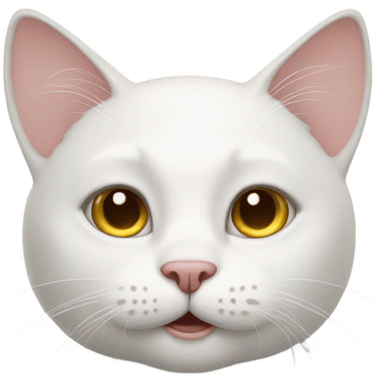 White cat emoji