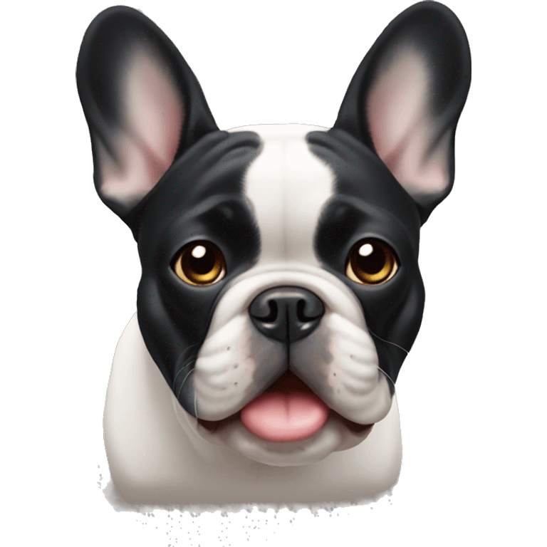 French bulldog emoji