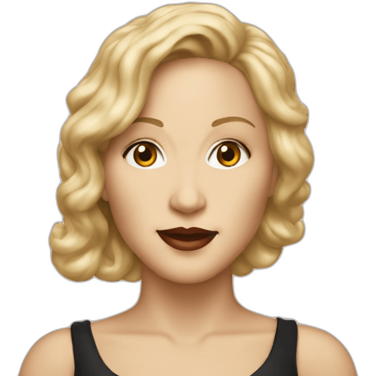 madonna singer emoji