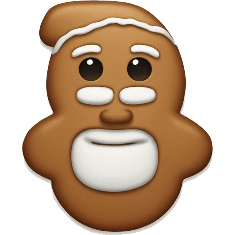 Gingerbread emoji