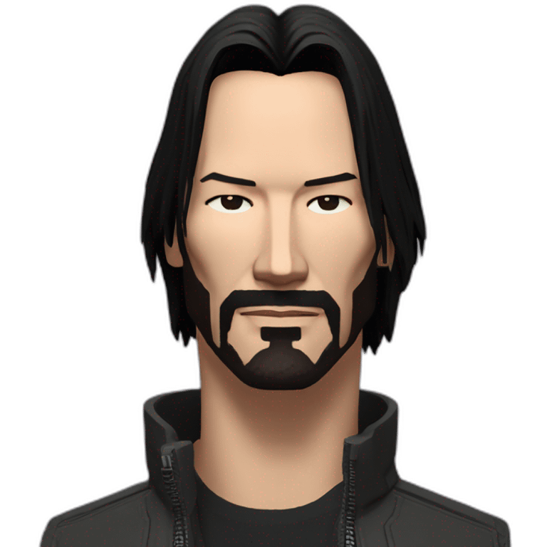 Keanu Reeves from cyberpunk 2077 emoji