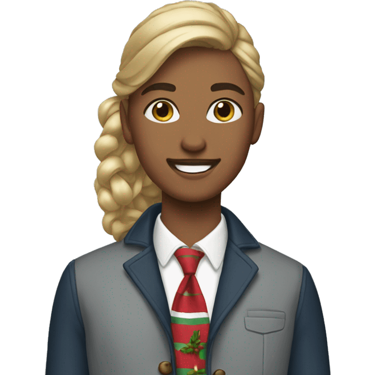 Preppy holiday season  emoji