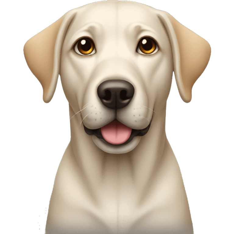 Lab dog emoji