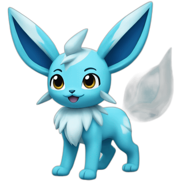 Glaceon Pokemon emoji