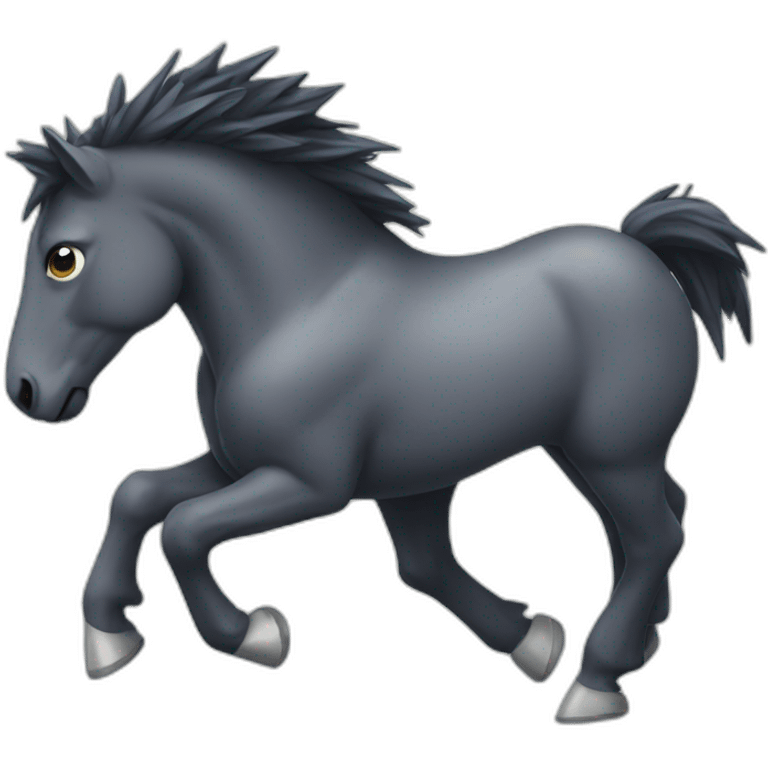 electric horse emoji