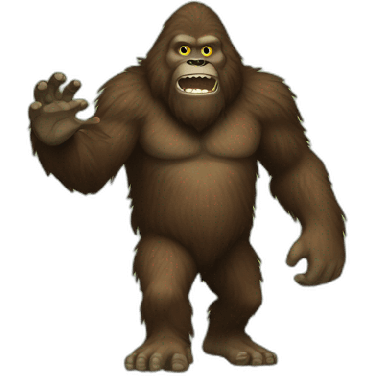 bigfoot emoji