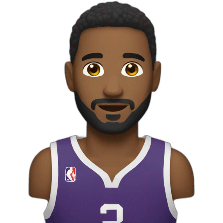 Jugador baloncesto emoji