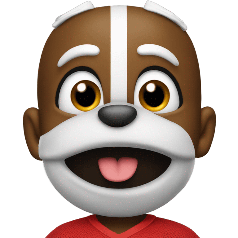 Brutus the buckeye mascot emoji