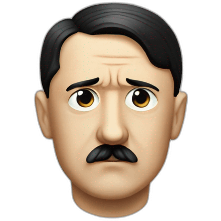 Adolf hitler but without innapropriate prompt emoji