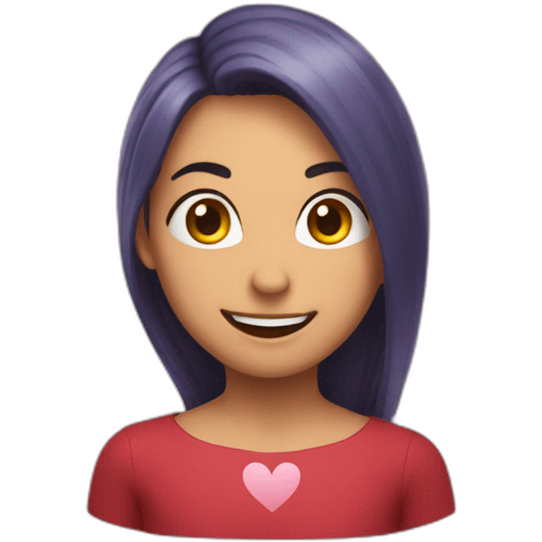 Corazón feliz emoji