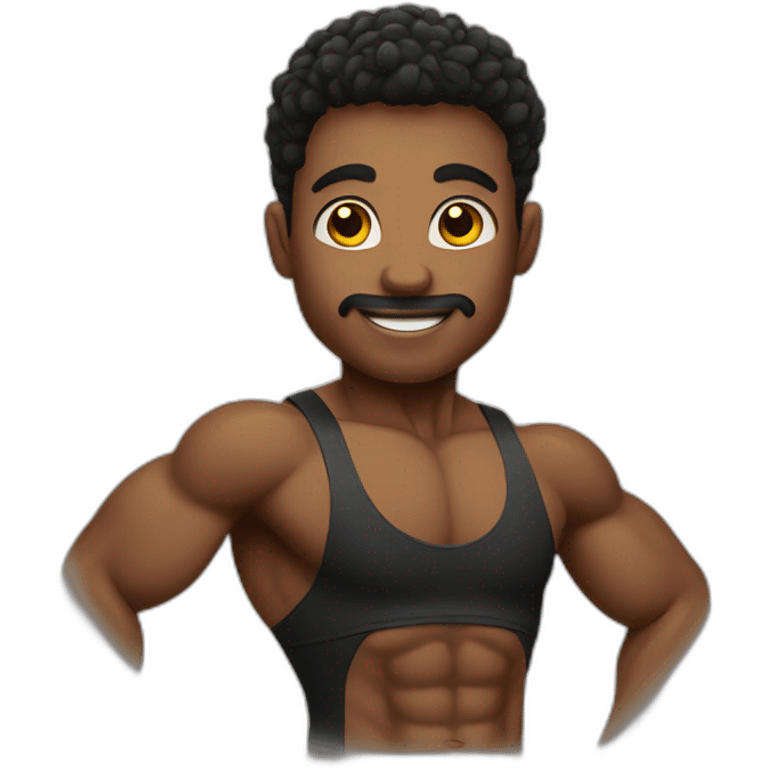 Calisthenics athlete emoji