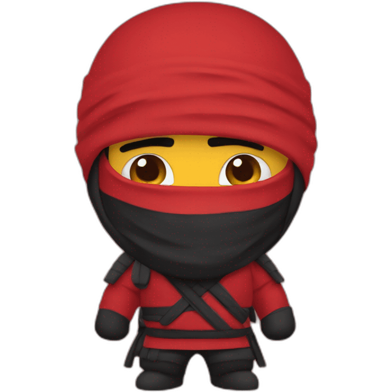 ninja rojo emoji